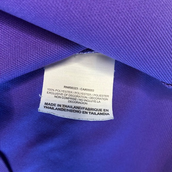 Nike Golf Polo Shirt Mens XL Purple Dri-FIT Short Sleeve Performance Athletic - Picture 6 of 7